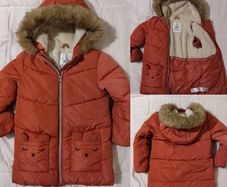 Fleece Lined Waterproof warm Padded Coat