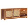 TV Cabinet 120x30x45 cm Solid Reclaimed Wood Image 9