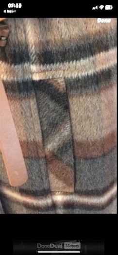 coat Bnwt F&F coat with belt size 12