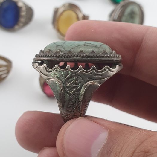 Old World Jewellery Collection 15 Mixed Brass Statement Rings