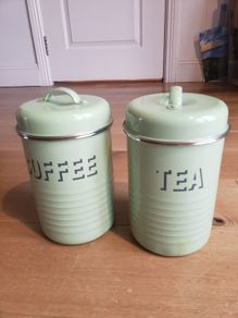 Tea and Coffee caddy
