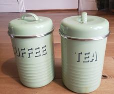 Tea and Coffee caddy