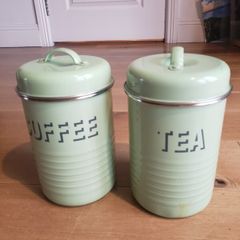 Tea and Coffee caddy