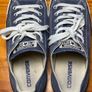 Converse All Star Denim Canvas Trainers UK7 EU41 Image 9