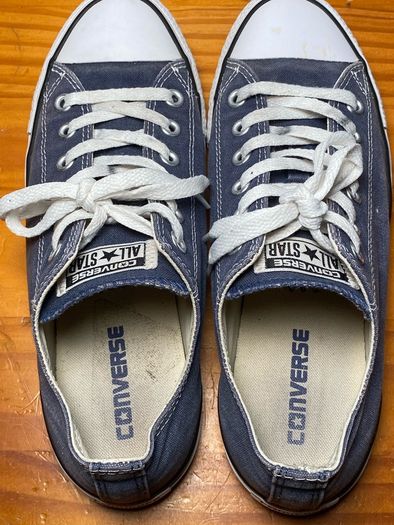 Converse All Star Denim Canvas Trainers UK7 EU41