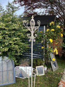 Antique coat and umbrella stand