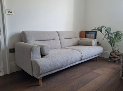 Light Grey Langaryd 2 Seater Couch