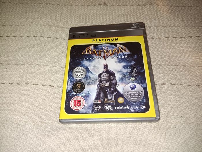 Batman Arkham Asylum Top Playstation 3 Game Platinum Version