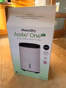 MeacoDry Arete One 12L Dehumidifier and Air Purifier with Box