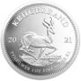 2021 South Africa 1 Rand 1 oz Silver Coin - Krugerrand . Proof. Image 2