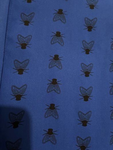 Women's Compania Fantastica Blue Fly Shirt M