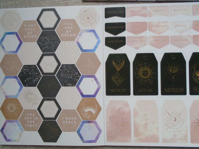 Creative paper collection, craft papers,stickers. craft supplies,
