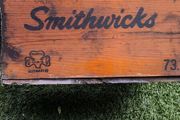 old beer bottles box
