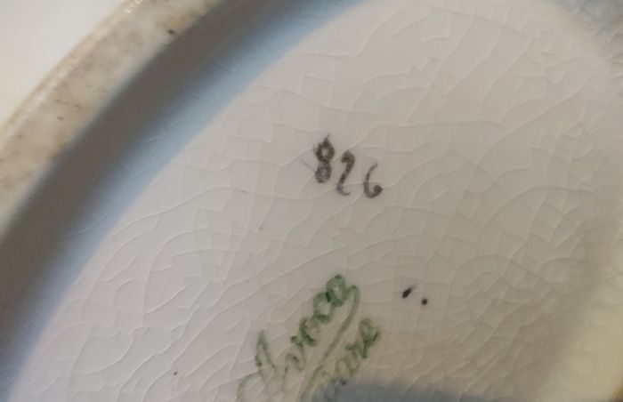 Amazing and Rare Arklow Pottery-Avoca Ware in Pattern Number 878, From the Very Early Days of Arklow Potterys Production, Circa 1936, Mixed Used Condition, Display Only