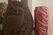 3d printed Owl Vase