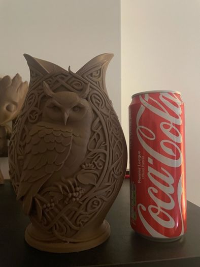 3d printed Owl Vase
