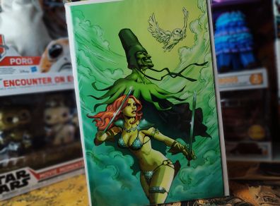 Red Sonja ! Issue #28 ! Gregory Homs Virgin Incentive Cover ! 2007 ! by Dynamite Entertainment !