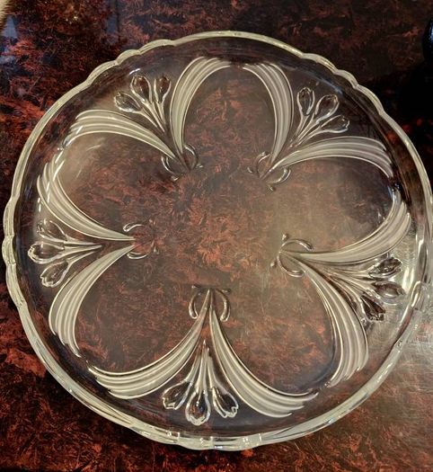 2 Large Walther Mikasa hand etched plate