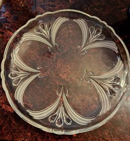 2 Large Walther Mikasa hand etched plate