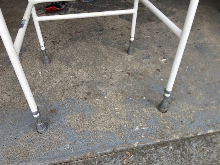 Disability toilet frame.
