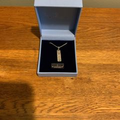Newbridge Sliverware bar pendant clear