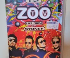 U2 Zoo TV Live from Sydney VHS