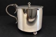 Vintage Silver-Plated Mustard Pot