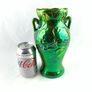 Vintage glass/Rare Zsolnay pecs iridescent vase Image 10