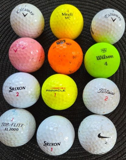 60 golf balls