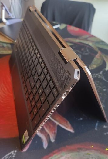 HP Spectre x360 Gold 15.6" 4K OLED Touchscreen Business Gaming Laptop Tablet 2 in 1 i7-10750H 16GB RAM 512GB NVMe NVIDIA GeForce 1650Ti 4GB Win 11 Pro