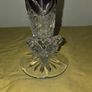 Vintage Hofbauer Red Bird Crystal Vase Image 3