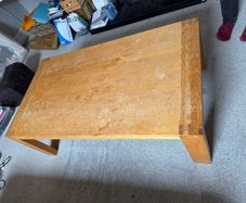 Solid Oak Coffee Table