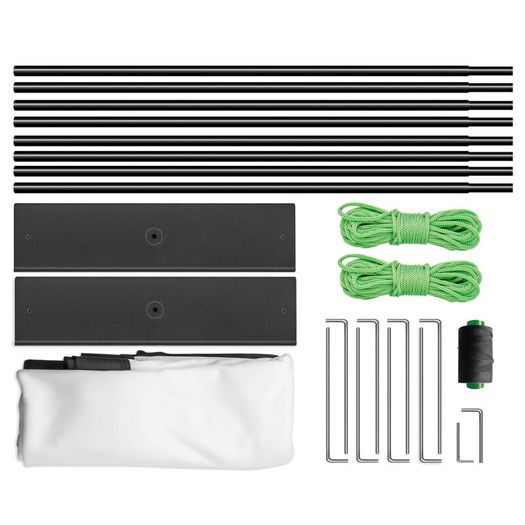 Outdoor Indoor  Movie Screen with Stand, 150" Portable Movie Screen, 16:9 HD Wide Angle Outdoor Projector Screen, Front & Rear Projection, with Storage Bag & Stand for Office Home Theater Outdoor Indoor