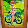 Picture " woman on bicycle " Image 3