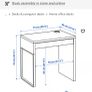 IKEA Micke Computer Desk with Drawer Image 3