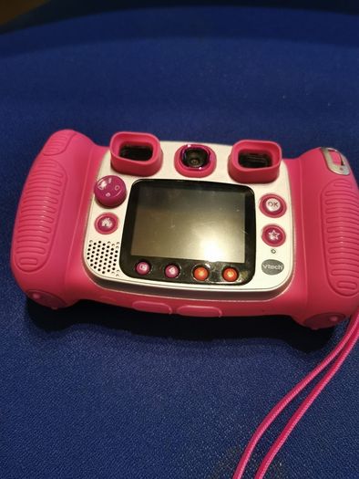 Kiddi zoom kids camera pink with games