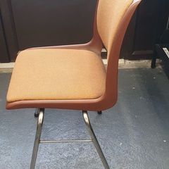 Set of 6 Vintage 1970s Style Retro Chairs