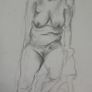 Large Original Nude Pencil Scetch Image 2