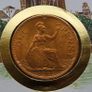 Vintage UK 1967 coin stamp cover BUNC Penny coin Image 2