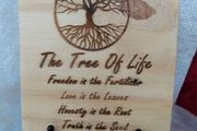 Tree Of Life Board and Stand