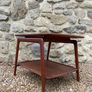 Mid century modern danish side table end table Image 6