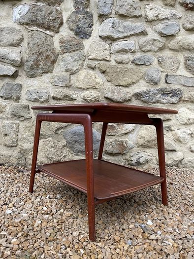 Mid century modern danish side table end table