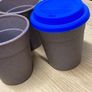 Bamboo Fibre Coffee Cups hot/ cold 12oz Image 2