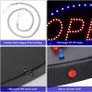 Brighter & Larger Advertising Board Electric Lighted Display with Close Sign, Flashing or Steady Mode for Business, Holiday, Window, Bar, Hotel Image 4