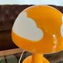 Vintage IKEA Orange Skojig Cloud Table Lamp Image 4