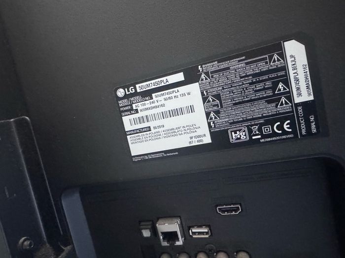 Lg 50 4k Ultra Hd Smart Tv