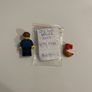 Lego City Bus Driver minifigure Image 3