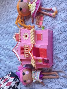 lala loopsy dolls and mini house