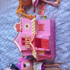 lala loopsy dolls and mini house
