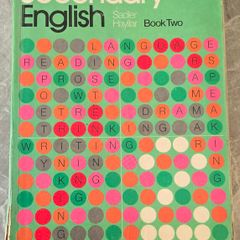 Secondary English Sadler Hayllar 1986 Old Vintage School Books